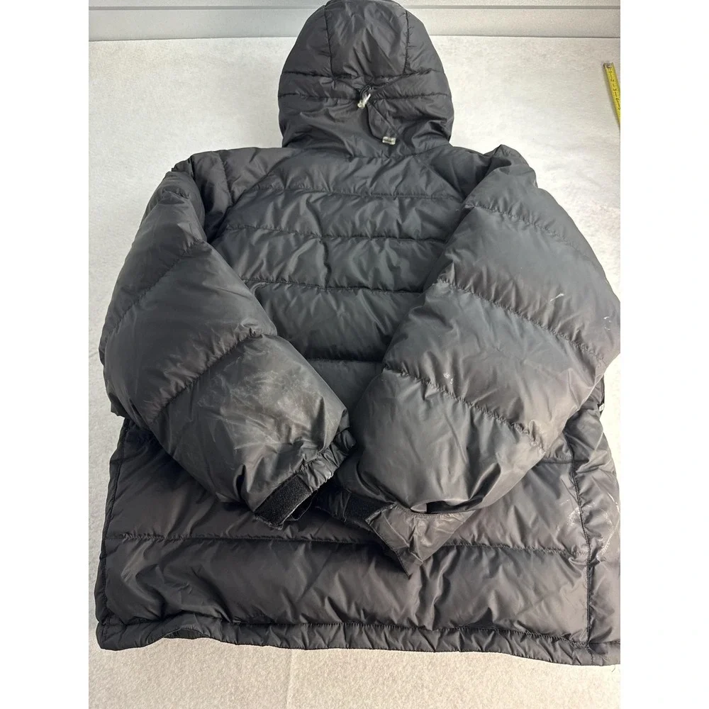 Calvin‎ Klein Jacket Mens XL Black Down Puffer Hooded Nylon Winter Warm Coat